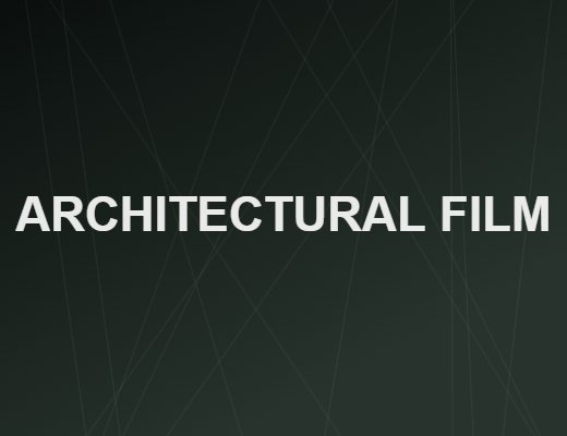 ARCHITECTURAL FILM