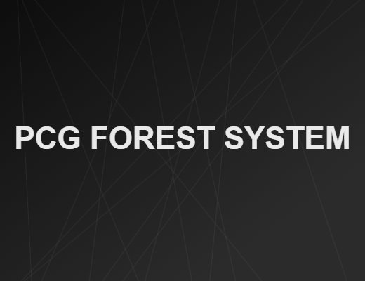 PCG FOREST SYSTEM